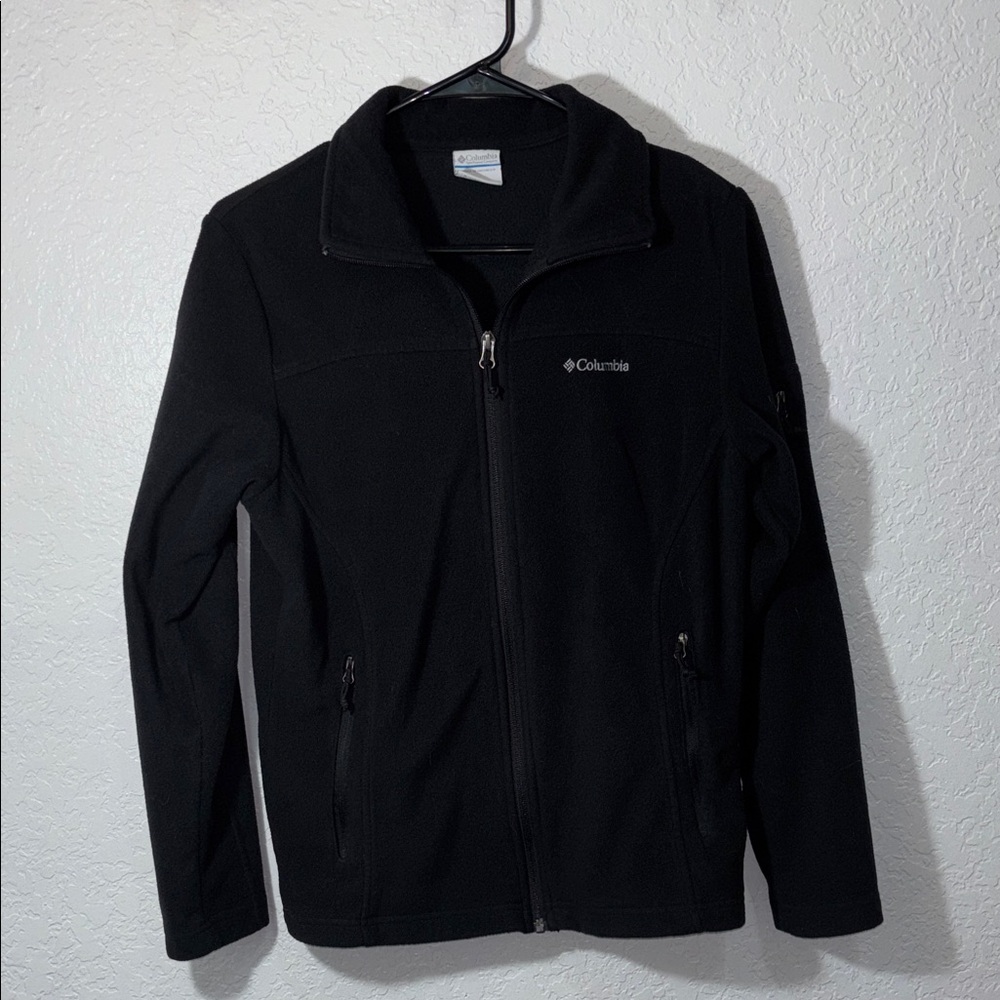 Columbia Black Full-Zip Fleece Jacket
